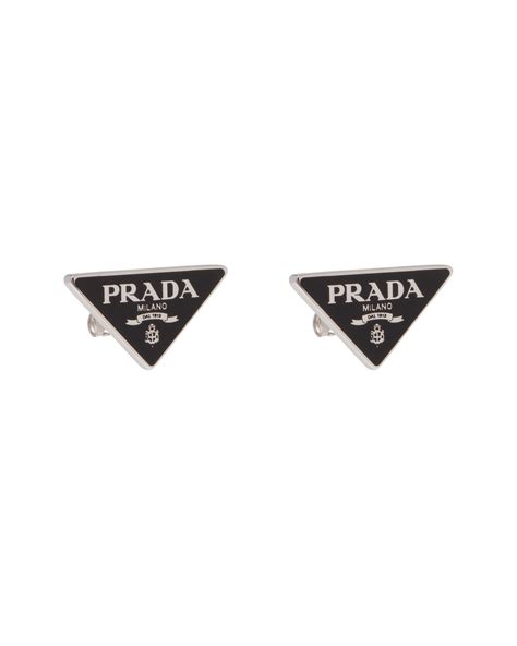 prada earrings|prada nylon earrings.